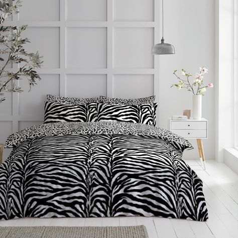 GC GAVENO CAVAILIA Animal Duvet Cover Sets, Super Soft Zebra Bedding King Size, Washable Bed Covers, White/Black Alternative Bedroom, Zebra Bedding, Animal Print Bedding, Letto King Size, Double Bedding Sets, Bed Cover Sets, Lit King Size, King Size Duvet Covers, Bedroom Furnishings