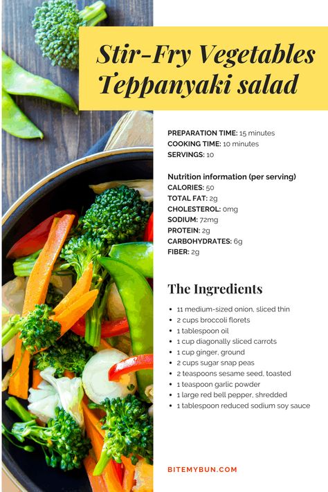 2 Vegan Japanese Vegetable Teppanyaki Recipes | cook in 16 minutes Teppanyaki Recipe, Stir Fry Vegetable, Mauritius Food, Healthy Japanese Recipes, Stir Fry Vegetables, Japanese Salad, Vegan Japanese, Dump Meals, Delicious Gluten Free Recipes