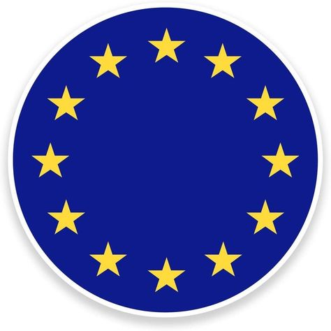 Europe Flag, European Flags, European Union, Instagram Icons, Window Stickers, E Bay, Glossier Stickers, Ancient History, Eu Flag