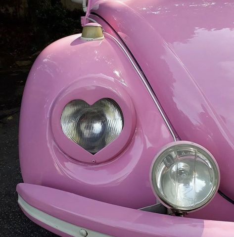 ⋆ on Twitter: "♡︎ heart-core things ♡︎… " Pink Beetle, Beetle Car, Girly Car, Deco Retro, Car Aesthetic, Valentine Photography, Kid Friendly Trips, Pink Car, Pretty Cars