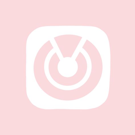 Pastel Pink Icons:), App Store Icon, Find My Phone, Time Icon, Pink Icons, Phone Inspiration, Ios App Icon Design, Pink Phone Cases, Ios App Icon