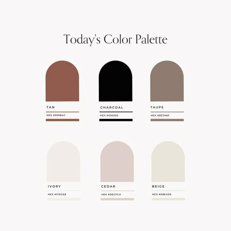 Modern and trendy color palette inspiration for luxurious brands. Luxury Brand Color Pallete, Elegant Color Palette, Trendy Color Palette, Luxurious Brands, Brand Colors Inspiration, Nude Color Palette, Color Palette Inspiration, Hex Color Palette, Gold Color Palettes