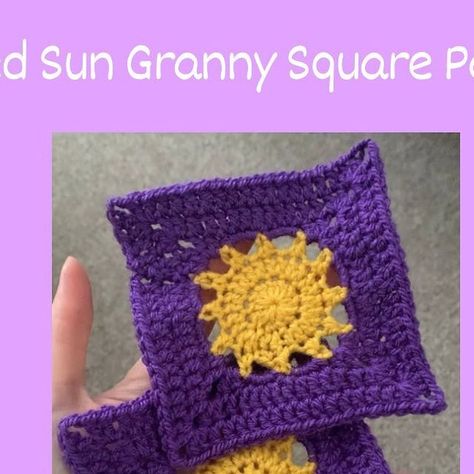 Robyn P Crochet on Instagram: "Hey Guys! Some of you have asked for the pattern I used for my Tangled Sun bag… so here it is ☀️  . . . #tangled #sun #grannysquare #crochet #pattern #crochetpattern #crochetpatternsfree #crochetaddict #crochetersofinstagram #crocheteveryday #crochetersofig #crochetlife #crochetloversofinstagram #robynpcrochet" Tangled Granny Square Pattern, Tangled Crochet Pattern, Tangled Sun, Granny Squares Pattern, Crochet Lovers, Crochet Granny, Crochet Ideas, Granny Square, Tangled