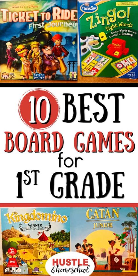 Games For First Graders, Game Schooling, Card Games For One, Homeschooling First Grade, Best Card Games, Social Communication Skills, Homeschool Games, Best Board Games, Fun Educational Games