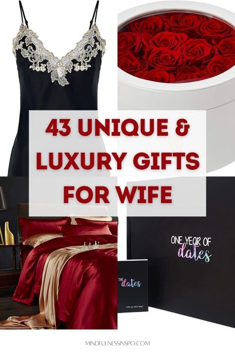 43 Best Valentines Gifts for Her 2024 She's Been Dreaming About Gift Ideas For Wife Romantic, Gifts For Wife Just Because, Best Gifts For Wife Christmas, Best Anniversary Gifts For Her, Gifts For Your Wife, Birthday Gifts For Wife Romantic, Best Christmas Gifts For Wife, Gift Ideas For Wife Birthday, Romantic Gestures For Wife