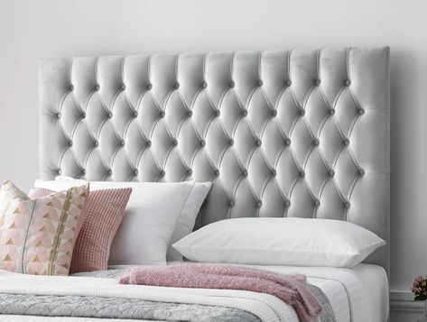 Chesterfield Headboard, Grey Storage Bed, King Size Storage Bed, Wooden King Size Bed, Bedroom Shabby Chic, Brown Headboard, Beige Headboard, Dark Wood Bed, Kids Single Beds