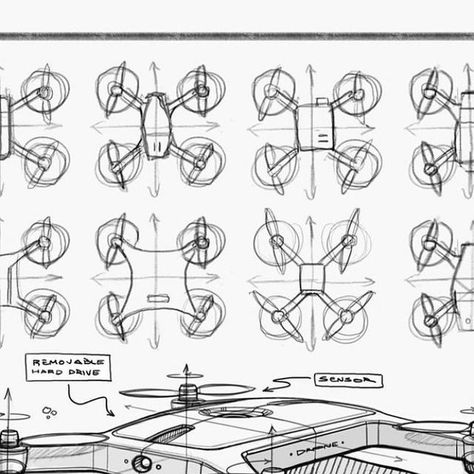 Drone Design Sketch, Drone Sketch, Creativity Inspiration, Drone Design, Sketch A Day, Doodle Illustration, More Design, Anime Drawings Boy, Design Sketch