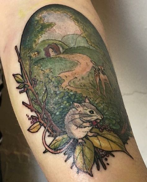 Storybook Tattoo, Secret Garden Tattoo, Tattoo Secret, Cool Nature Tattoos, Cottagecore Tattoo, Victorian Tattoo, Nature Tattoo Ideas, Cool Nature, Garden Tattoos