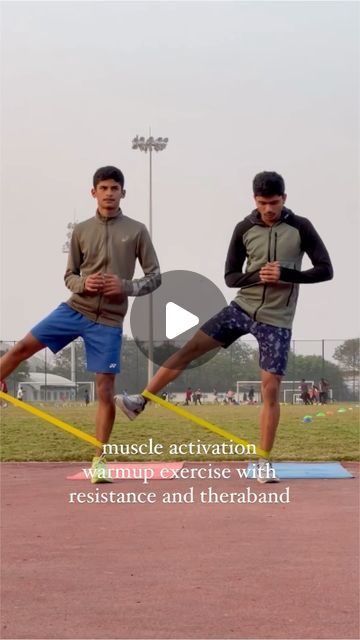 Sai Sudhir Kawde on Instagram: "muscle activation warmup exercise with resistance and theraband 
.
#warmupexercise #theraband #warmup #therabandworkout" Theraband Exercises, Workout Warm Up, January 12, I Work Out, On Instagram, Instagram