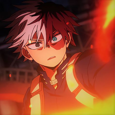 Todoroki Icon, Anime Stars, Icy Hot, My Hero Academia Shouto, Picture Icon, Anime Drawings Tutorials, My Hero Academia Episodes, Hero Academia Characters, Boku No Hero Academy