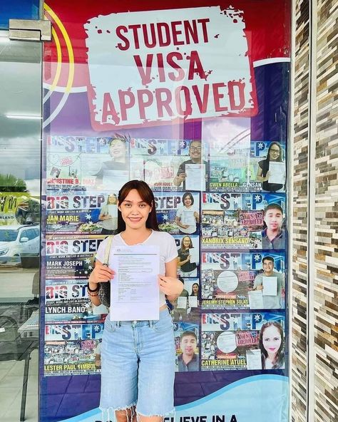 DREAM BIG! know that you are going to accomplish incredible things, once you start believing in yourself. Congratulations to Maria Urayenza of Tagum City! VISA APPROVED!!! She will be studying a 2 years of Diploma in Childcare in Brisbane Australia 🇦🇺 this coming May 2022. Thank you for Trusting. BIG STEP THANK YOU FOR BELIEVING IN US God Bless you and your new journey. We are proud of you❤️❤️🇦🇺🇦🇺🇦🇺🇦🇺🇦🇺🇦🇺 Tagum City, Visa Approved, Believing In Yourself, Student Visa, 2023 Vision, Brisbane Australia, New Journey, God Bless You, Proud Of You