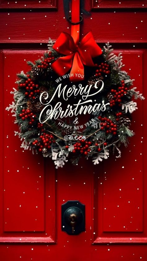 Iphone Wallpaper Iphone, Wish You Merry Christmas, Merry Christmas Wallpaper, Christmas Scenery, Christmas Phone Wallpaper, Cute Christmas Wallpaper, Merry Christmas Images, Merry Christmas Wishes, Christmas Scenes