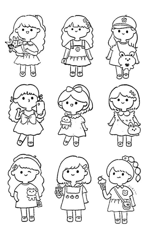 Diverse Coloring Pages, Kartu Tarot, Hadiah Diy, Cute Easy Doodles, Family Ties, Easy Doodle Art, Easy Coloring Pages, Easy Doodles Drawings, Cute Doodles Drawings