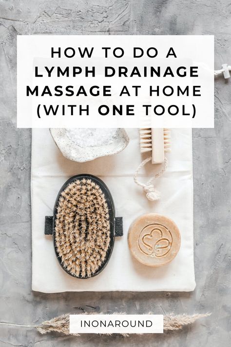 How To Do A Lymphatic Drainage Massage At Home With An Affordable Tool. Can it improve your lymphatic system health? Or is it all a scam? What you NEED to know about dry brushing. Based in ancient Ayurvedic rituals, dry brushing is a wonderful practice and a great addition to your routine! While the practice has been regularly used for hundreds of years, it’s gaining popularity again… and for good reason! Does dry brushing really impact your health? #drybrushing #drybrushingskin Lymph Drainage Dry Brushing, Dry Brushing For Lymph Drainage, What Is Dry Brushing, Benefits Dry Brushing, Lymph Drainage Massage Dry Brushing, Dry Brush Body Technique, Lymph Health, Ayurvedic Rituals, Dry Brushing For Lymph