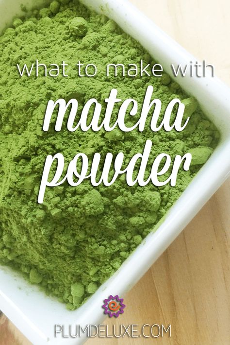 What to Make with Matcha Powder Matcha Green Tea Powder Recipes, Green Tea Powder Recipes, Matcha Powder Recipes, Matcha Dessert Recipes, Matcha Muffins, Matcha Mousse, Matcha Tea Benefits, How To Make Matcha, Matcha Dessert