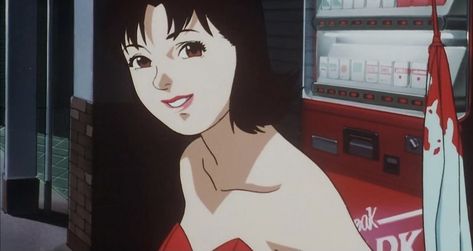 Blue Anime Outfits, Rumi Perfect Blue, Perfect Blue Anime, Satoshi Kon, Street Fighter Art, Perfect Blue, Roller Coaster Ride, Blue Anime, Anime Tattoos