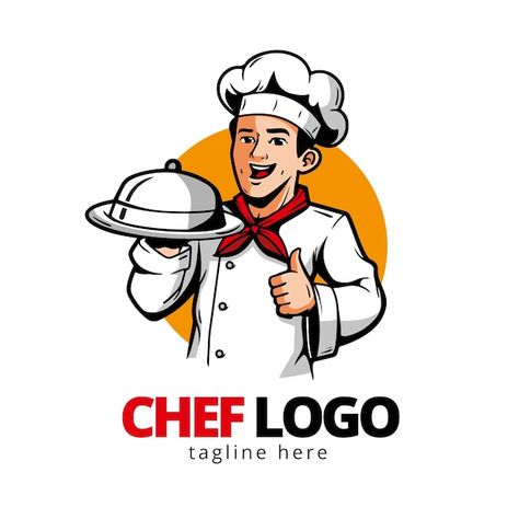 Detailed chef logo template | Free Vector #Freepik #freevector #logo Chef Day, Chef Logo, Chef, Logo Design, Design