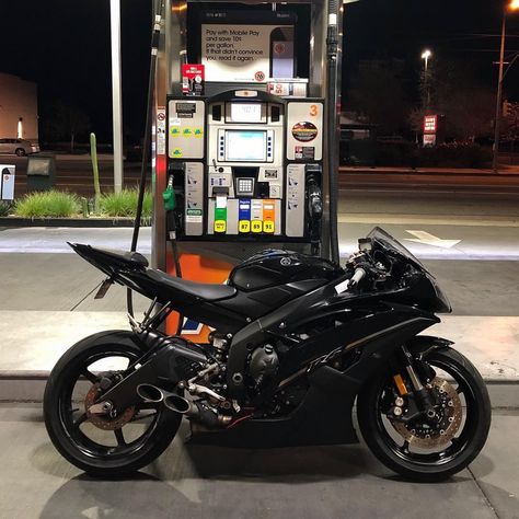 Motorcycles | Superbikes on Instagram: “What type of gasoline do you used for your bike? | @pilotjules⁣ ⠀⁣ And what's the octane number?⁣ 89, 90, 92, or else?⁣ ⠀⁣ Share your…” R6 Black, R6 Motorcycle, Motorcycle Icon, Biker Photography, Yamaha Bikes, Motorcycle Aesthetic, Biker Aesthetic, Fast Sports Cars, Yamaha R6