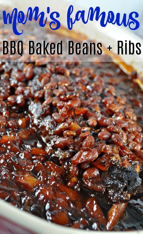 The Best Baked Beans, Baked Beans From Scratch, Best Baked Beans, Bbq Baked Beans, Bbq Beans, Homemade Baked Beans, Brownie Bars, Southern Recipe, Southern Plate