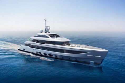 A Closer Look at Benetti's New 215-Foot Superyacht Benetti Yachts, Azimut Yachts, Water Skis, Boat Safety, Cruise Destinations, Boats Luxury, Yacht For Sale, Motor Yacht, Pool Decks