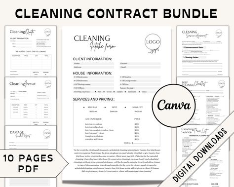 Residential Cleaning Price List, Cleaning Price List Free Printable, Commercial Cleaning Business Price List, Commercial Cleaning Business Pricing, Cleaning Client Information Sheet, Cleaning Business Organization, Starting A Cleaning Business Checklist, Cleaning List For Housekeeper, House Cleaning Services Prices