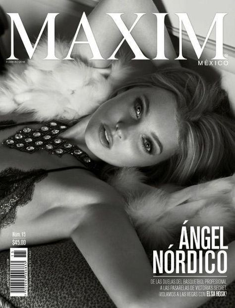 Maxim Mexico February 2016 Cover (Various Covers) Magazine Photos, Maxim Magazine, Free Magazines, Elsa Hosk, Victoria Secret Angels, Maximalism, Magazine Subscription, Magazine Covers, Digital Magazine