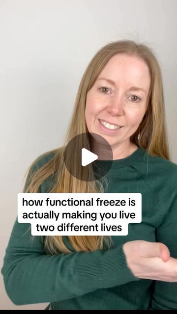 Karen Berland on Instagram: "Functional freeze is a state of being where you’re there, but not completely.  You’re in a state of physically going through the motions but not processing anything at an emotional level.  COMMENT below if you want actionable ways to get past functional freeze and begin living life fully again. #nervoussystemregulation #nervoussystemhealing #freeze #functionalfreeze #functional #healing #emotion #healthcoach #functionalmedicine" How To Get Out Of Functional Freeze, Functional Freeze State, Functional Freeze, Nervous System Healing, Going Through The Motions, State Of Being, Functional Medicine, Wellness Coach, Healthy Mind