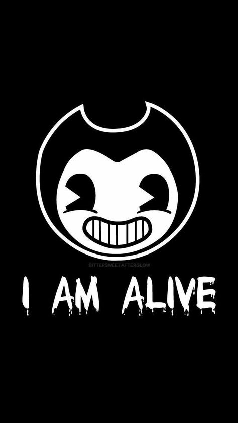 Bendy Wallpapers: Infuse Your Screens with Spooky Art Mother 3, Spooky Art, I Am Alive, Phone Wallpapers, Wallpaper Iphone, Wallpapers, Iphone