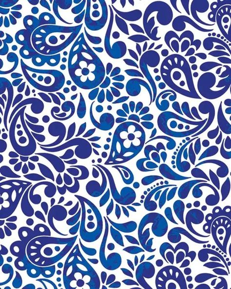 Talavera Wallpaper, Craft Paper Design, Watercolor Flowers Pattern, African Pattern Design, Fabric Paint Diy, Ringing In The New Year, Homemade Art, Flower Drawing Design, Paper Collage Art