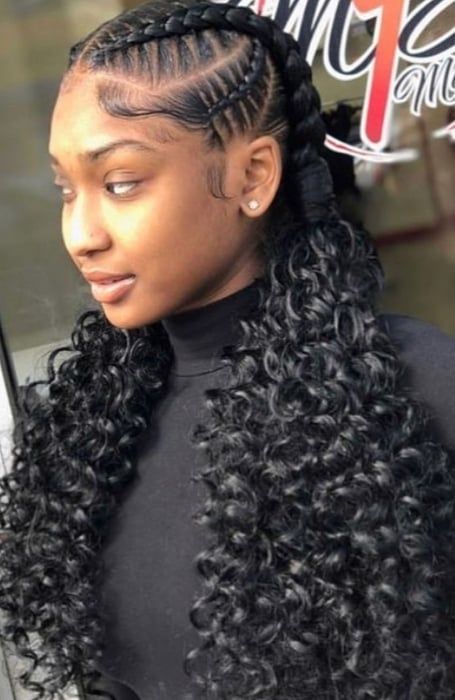 African Braids Hairstyles Pictures, Trendy We Fryzurach, Weave Hairstyles Braided, Ideas Haircut, Two Braid Hairstyles, Stylish Lady, Birthday Hairstyles, French Braid Hairstyles, Alessia Cara