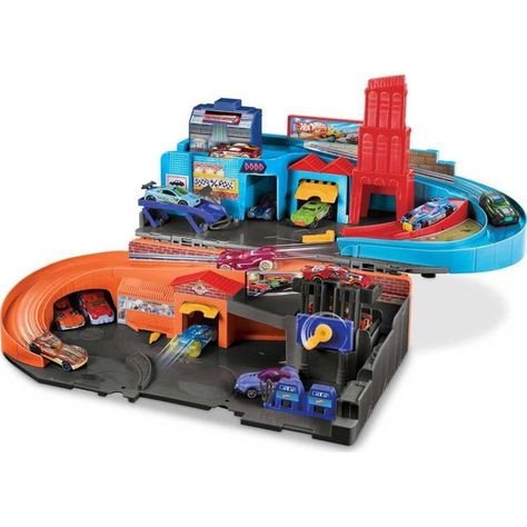 Hot Wheels Ultra Hots Sto & Go Trackset Hot Wheels Christmas Tree Topper, Toys For Boys 8-10, Hot Wheels Christmas Tree, Toy Race Track, Hot Wheels Cars Toys, Grandchildren Gifts, Xmas 2024, Hot Wheels Toys, Exclusive Cars