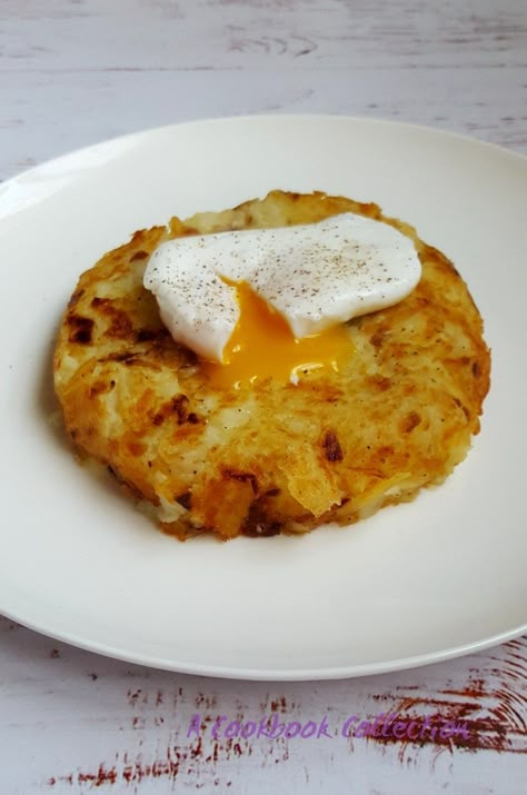 Potato and Onion Rosti Potato Rosti Recipe, Rosti Recipe, Fat Free Recipes, Potato Rosti, Buffalo Cauliflower Recipes, Best Potato Recipes, Meatless Dinner, Potato Cakes, Potato Side Dishes