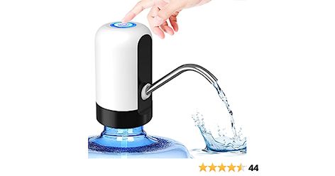 Amazon.com: GetKen 5 Gallon Water Dispenser Pump Rechargeable, Water Dispenser for 5 Gallon Bottle Bottom Loading, Portable USB Charging Automatic Drinking Mini Water Jug Dispenser : Tools & Home Improvement 5 Gallon Water Bottle, Can Dispenser, Pompe A Essence, Gallon Water Bottle, Electric Water Pump, Drinking Water Bottle, Portable Water Bottle, Water Dispensers, Water Table