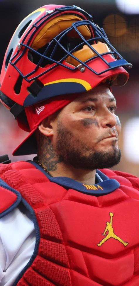 Yadier Molina, Baseball Love, St Louis Cardinals Baseball, Stl Cardinals, Cardinals Baseball, St Louis Cardinals, Cardinals, St Louis, Mlb