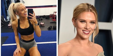 'I trained like Scarlett Johansson for 30 days, here's exactly what happened' Scarlett Johansson Workout, Lunge Variations, Full Body Workouts, Eric Johnson, Superhero Fashion, Combat Training, Medicine Ball, Kettlebell Swings, Training Plan