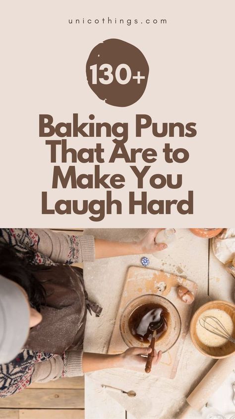 Whisk yourself away into a world of laughter with these funny baking puns that will make your sense of humor rise! Bakery Booth, Baking Puns, Witty Comebacks, Funny Baking, Baking Humor, Double Entendre, Best Baking, Funny Puns, Sense Of Humor