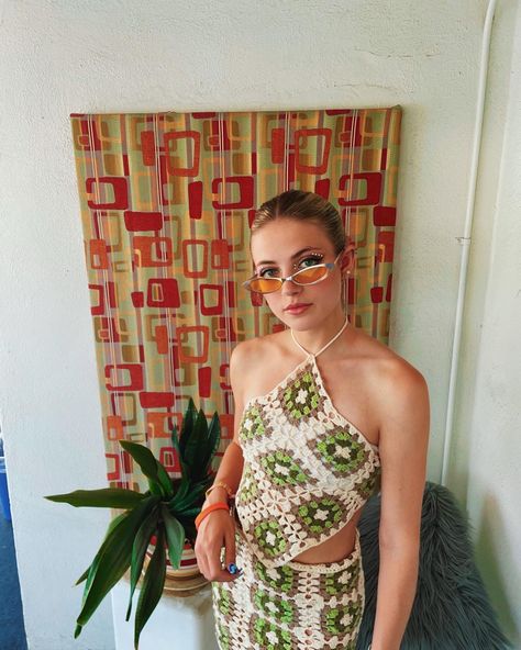 What i wore to coachella 2022 Coachella Outfit Crochet, Coachella 2022, Coachella Outfits, Coachella Outfit, What I Wore, Festival Fashion, One Shoulder Dress, Strapless Top, Shoulder Dress