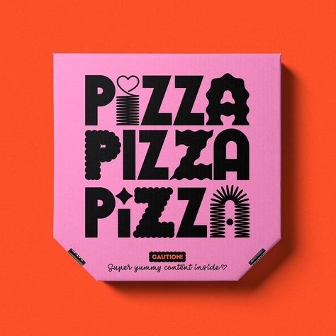 Embroidery on Paper by Natalie Ciccoricco Juxtaposes Geometric Shapes and Organic Elements Jasmina Zornic, Pizza Box Design, Pizza Branding, Pizza Design, Graphic Motif, Pizza Pizza, Graphic Design Fonts, Restaurant Branding, Packing Design