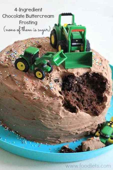 Farmer Theme Cake, Birthday Cake Recipe Homemade, Chocolate Birthday Cake Decoration, Tractor Birthday Cakes, Farm Birthday Cakes, Tractor Cake, Farm Cake, Twins Birthday, Tractor Birthday