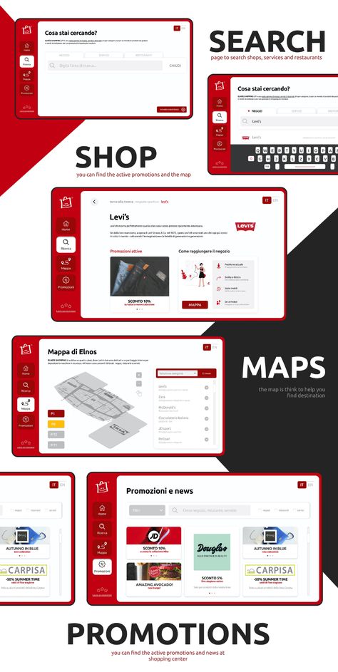 Kiosk | Elnos Shopping on Behance Kiosk Ui Design, Ticket Dispenser, Digital Kiosk, Photoshop Sketch, Kiosk Design, Banking App, Design Web, Interface Design, Graphic Design Branding