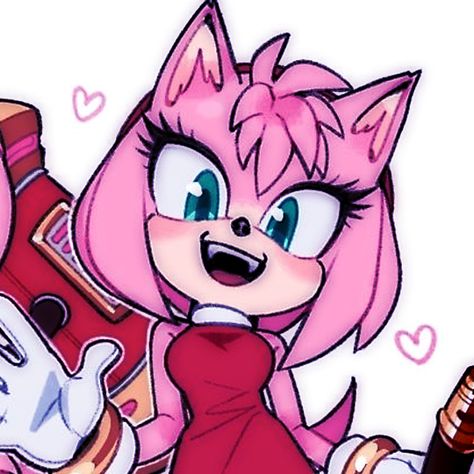 Amy Pfp, Amy Rose Pfp, Vagrant Story, Paramount Movies, Amy Sonic, Thing To Draw, Sonic X Amy, Shadow And Amy, Amy The Hedgehog