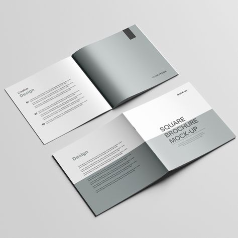 Free Square Brochure Mockup PSD Brochure Mockup Free, Brochure Mockup, Square Brochures, Free Fonts For Designers, Free Mockup Templates, Brochures Mockups, Html5 Css3, Free Textures, Mockup Templates