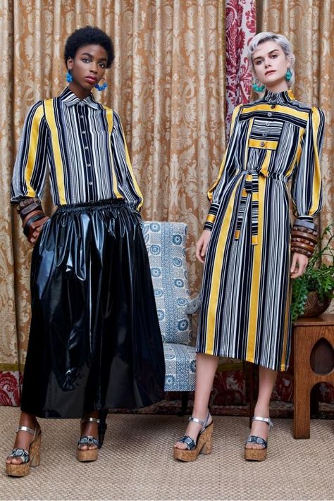 Mime Aesthetic, Duro Olowu, Dress Shirt Sleeves, Runway Trends, Fashion Show Collection, Shirtdress, Mode Inspiration, Summer 2019, London Fashion Week