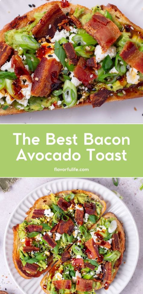 Best Avocado Toast Recipe, The Best Avocado Toast, Bacon Toast, Best Avocado Toast, Fancy Toast, Toast Recipe Breakfast, Avocado Toast Breakfast, Healthy Toast, Fancy Breakfast