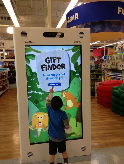 A little one at one of Horizon's eBay.Toys R Us kiosks Game Kiosk, Digital Kiosk, Navigation Design, Kiosk Design, Interactive Game, Toy Brand, Gift Finder, Game Ui, Designer Toys