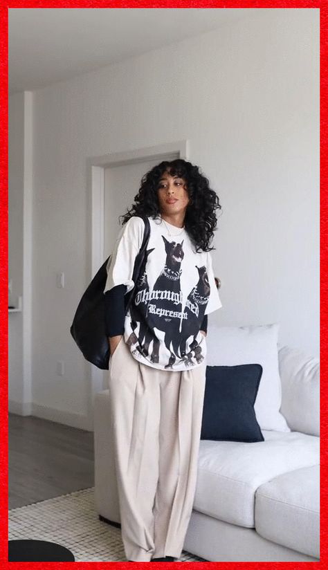 [AffiliateLink] 61 Most Saved Streetwear Fashion Inspo Women Tricks To Check Out #streetwearfashioninspowomen 2024 Vintage Style, Business Pants Outfit Street Styles, Art Director Outfit, Fall To Winter Outfits, Cool Teacher Outfits Street Styles, Fem Streetwear, Casual Trouser Outfit For Women, Month Intentions, Fem Masculine Outfits