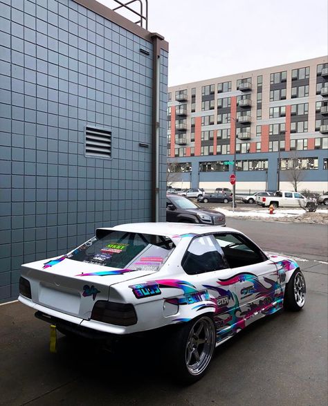 Bmw E36 Drift, Jdm Tuning, E36 Coupe, Formula Drift, Best Jdm Cars, Car Wrap Design, Drifting Cars, Concept Car Design, Tuner Cars