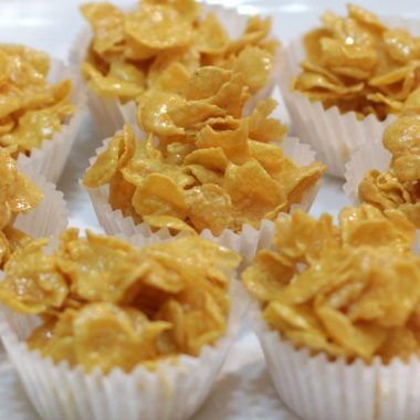 Honey Joys | Yummy Australian Snack Honey Joys Recipe, Munchie Snacks, Honey Joys, Apple Rose Pastry, Zoomerang Vbs, Australian Snacks, Vbs Snacks, Sticky Rolls, Cheese Squares