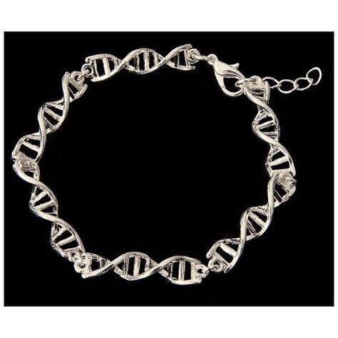 Dna Bracelet, Vagabond Style, Dc Jewelry, Dna Necklace, Biology Jewelry, Moon Phases Bracelet, Doctor Jewelry, I Love Science, Meteorite Necklace