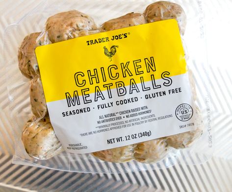 Trader Joe's Chicken Meatballs Review | Sweet on Trader Joe's Trader Joe Meatball Recipes, Trader Joe’s Meatball Recipe, Trader Joe’s Meatballs, Trader Joes Meatball Recipes, Trader Joe’s Chicken Sausage, Trader Joe’s Protein, Trader Joe’s Chicken Meatball Recipe, Trader Joes Chicken Meatballs, Trader Joes Chicken Meatball Recipe